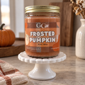 Frosted Pumpkin Candle
