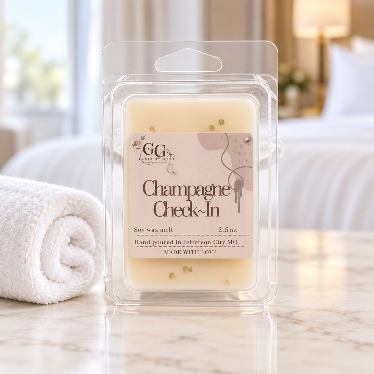 Champagne Check-In Wax Melts